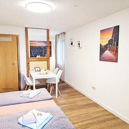 S2 - Urlaubsmagie - Am Wanderweg Mit Terrasse Apartment Sebnitz Bagian luar foto